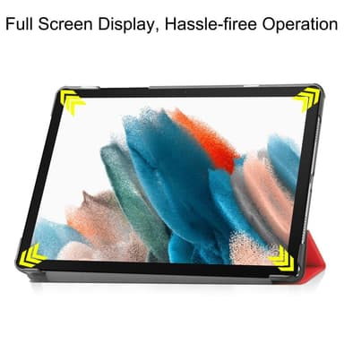 SKALO Samsung Tab A9+ Trifold Fodral - Röd