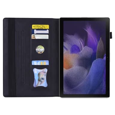 SKALO Samsung Tab A9+ PU-Läder Fodral - Svart