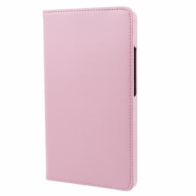 SKALO Samsung Tab A9 360 Litchi Fodral - Rosa