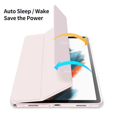 DUX DUCIS Samsung Tab A9+ TOBY Series Trifold Fodral - Ljusrosa
