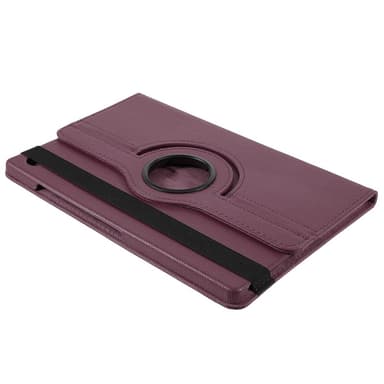 SKALO Samsung Tab A9+ 360 Litchi Fodral - Lila