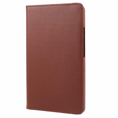 SKALO Samsung Tab A9 360 Litchi Fodral - Brun