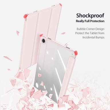 DUX DUCIS Samsung Tab A9+ TOBY Series Trifold Fodral - Ljusrosa