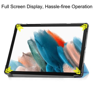 SKALO Samsung Tab A9+ Trifold Fodral - Turkos