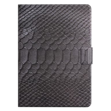 SKALO Samsung Tab A9 Krokodil PU-Läder Fodral - Svart