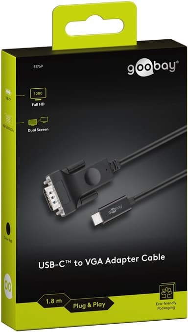 USB-C™ till VGA-adapterkabel