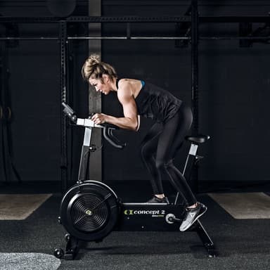 Concept 2 BikeErg Svart, Spinningcykel