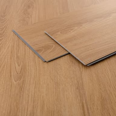 3 m² Click vinylgolv ek 4,2 mm PVC brunt laminat