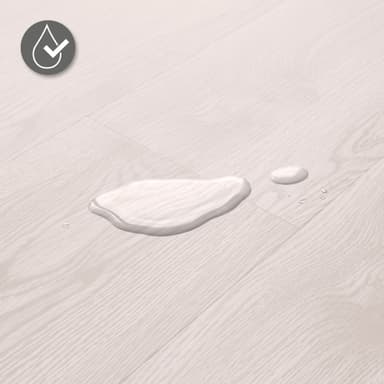 11,5 m² självhäftande PVC-vinylgolv Laminatgolv Vit ek