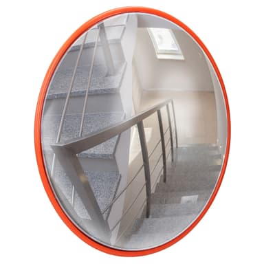 ECD Germany Trafikspegel ø 30 cm med vridbart fäste, röd