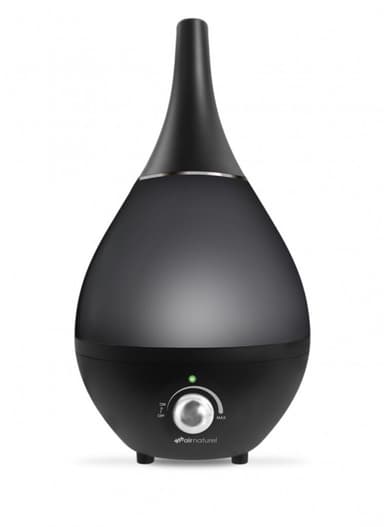 Air&Me Gota luftfuktare med HygroSmart och hygrostat, svart