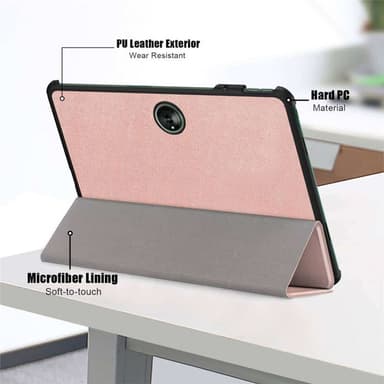 Aktivt Fodral Samsung Galaxy Tab S9 FE Plus - Rosé