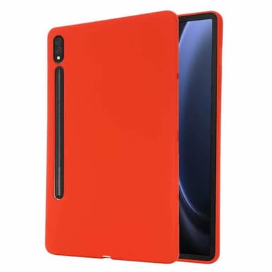 Liquid silikon skal Samsung Galaxy Tab S9 FE - China Red