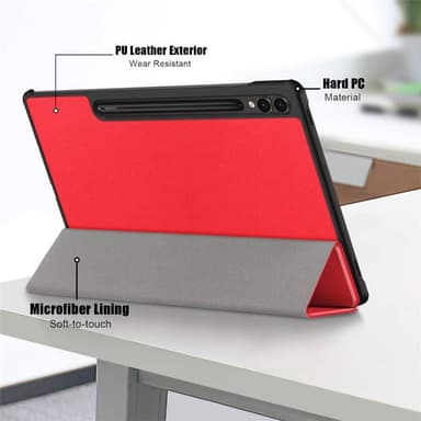 Aktivt Fodral Samsung Galaxy Tab S9 FE - Röd