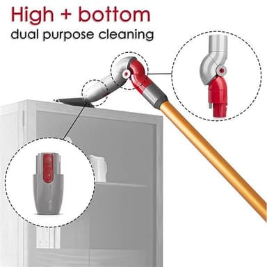 Vinkeladapter till Dyson V7 / V8 / V10 / V11