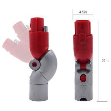 Vinkeladapter till Dyson V7 / V8 / V10 / V11
