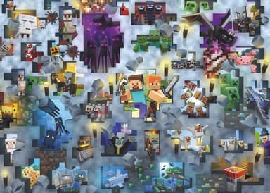 Minecraft Mobs 1000 bitars pussel