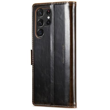 CaseMe mobilplånbok 2-kort Samsung Galaxy S24 Ultra - Brun