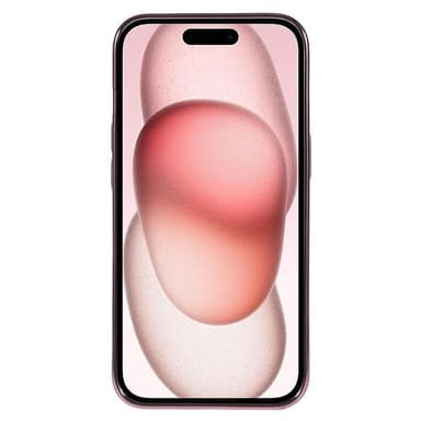 Till iPhone 15 TPU-skal Elektropläterad Rynkad - Rosa