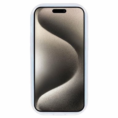 För iPhone 15 Pro Max Fodral Skal TPU 3D-effekt hjärtform