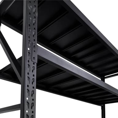 Fornorth Lagerhylla 800kg, 200x60x200cm, Svart