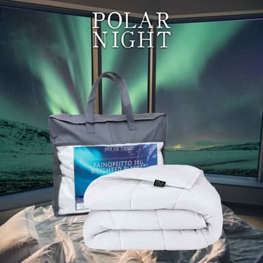 Polar Night barns tyngdtäcke bomull, 100x150cm (3-5kg) - 3 kg