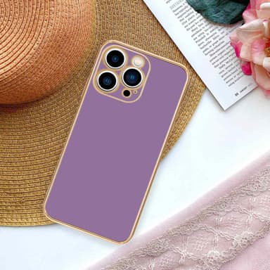 iPhone 14 PRO Skal Fodral Case (Lila)