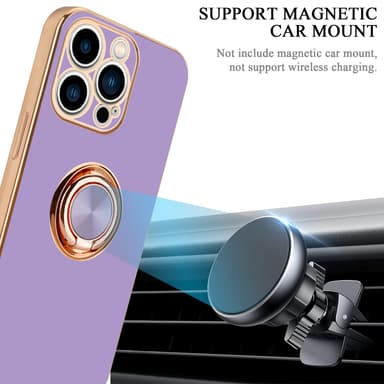 iPhone 14 PRO MAX Skal Fodral Case (Lila)