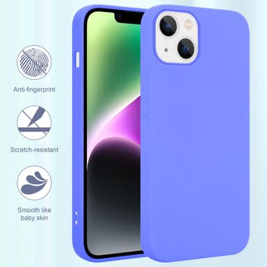 iPhone 14 Skal Fodral Case (Lila)