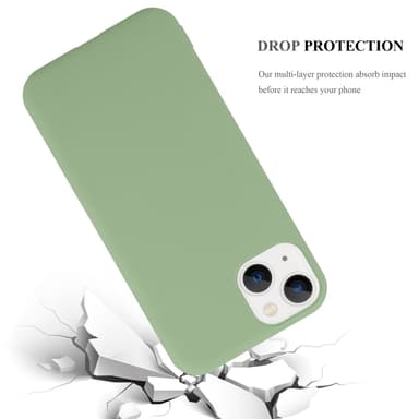 Skal iPhone 14 Fodral Case (Grön)