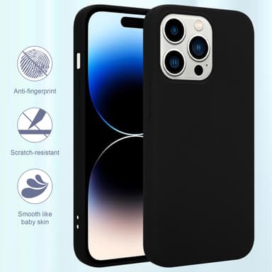iPhone 14 PRO Skal Fodral Case (Svart)