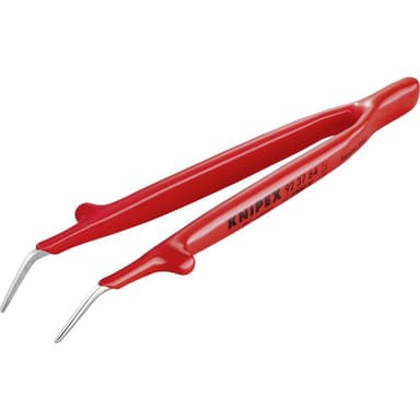 Knipex 92 37 64 VDE-pincett Spets, böjd 45°, fin 148 mm
