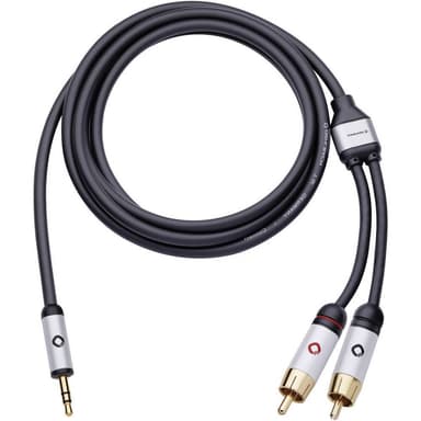 Oehlbach RCA / Teleplugg Audio Anslutningskabel [2x