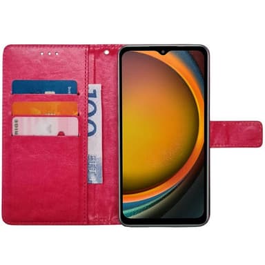 Plånboksfodral 3-kort Samsung Galaxy Xcover 7 - Rosa