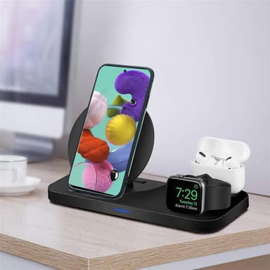 Samsung Galaxy A51 5G Plånboksfodral Skal (Blå)