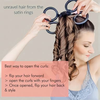 Icke-het Garland Curling Iron, Sleep Curling Iron Set S