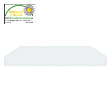 ML-Design Säng80x160 cm med sänghimmel och förstärkt ram, vit