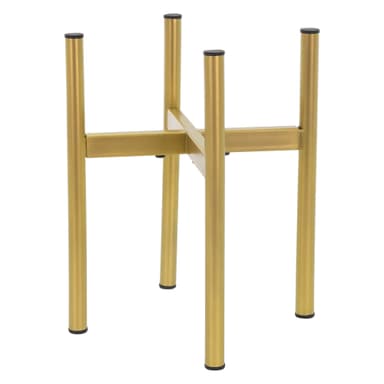 ML-Design Blomkruka, guld, 18-25x18-25x30 cm, justerbar