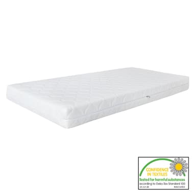 Barnsäng Fall-Out Protection 200x90cm vit Furu