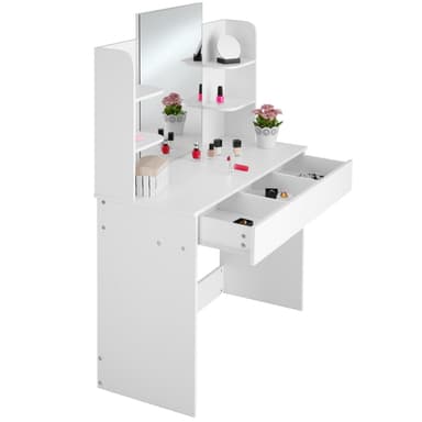 tectake Sminkbord Camille - vit