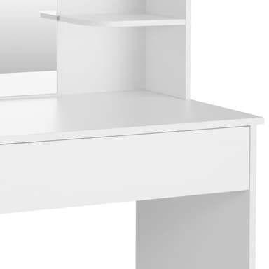 tectake Sminkbord Camille - vit