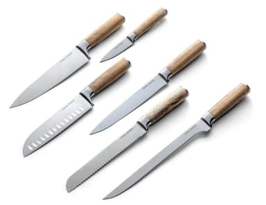 Orrefors Jernverk 6-pack Knivar Acacia