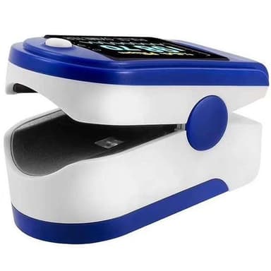 Oximeter för puls och syresättning, Mörkblå