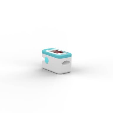 Taurus Fingertopps Puls och Oximeter Rhythm Vit