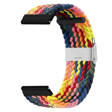 Flätat klockarmband Donerton P32 - Rainbow