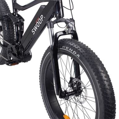 Swoop Fatbike Elcykel Ranger, 26""