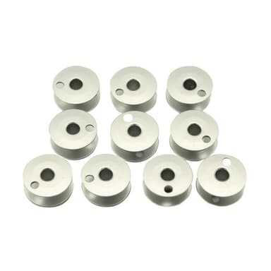Spolar till symaskin 50-delar Silver 2.5 cm