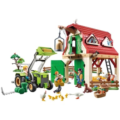 Playmobil Bondgård med uppfödning av smådjur