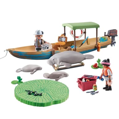 Playmobil Wiltopia - Boat Trip to the Manatees