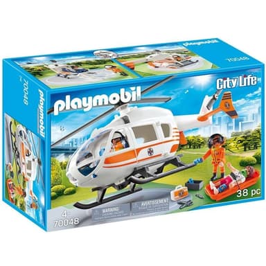 Playmobil Räddningshelikopter